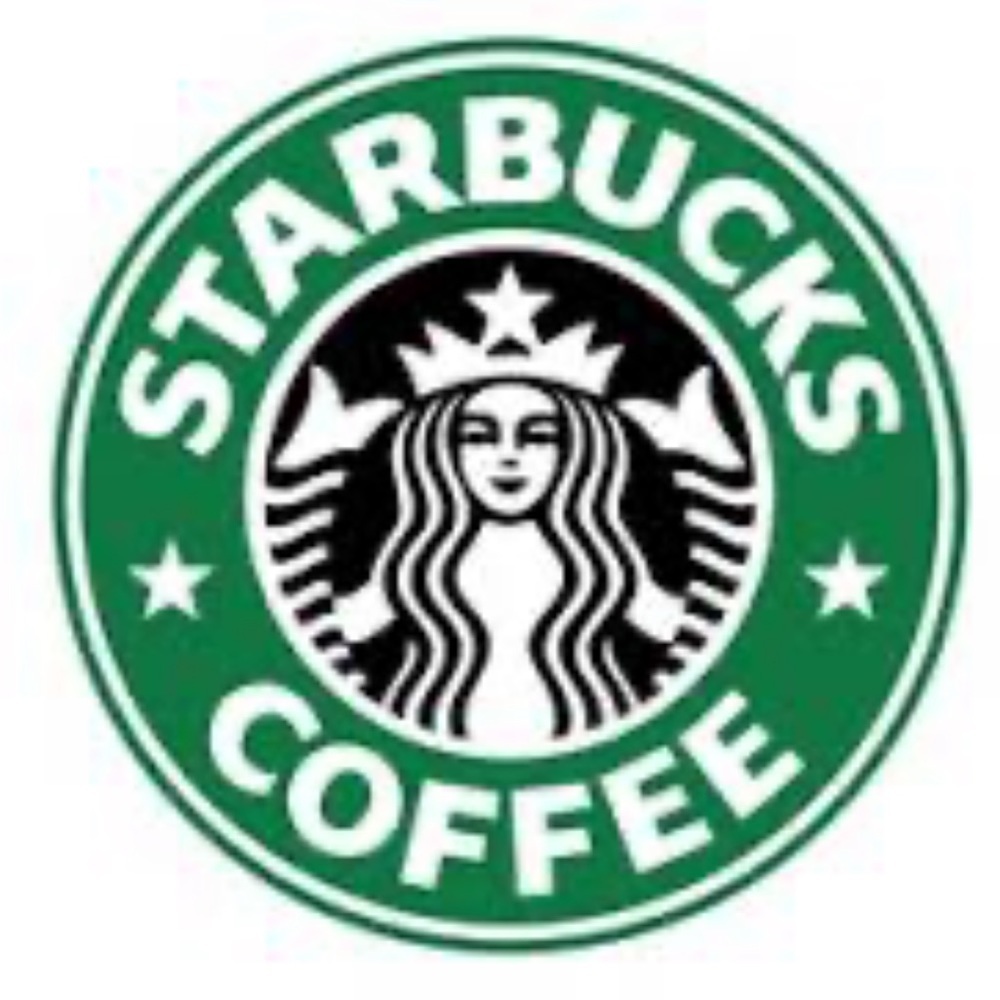 Starbucks tumbler for the live show.